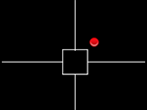 CAD十字光标出现红色圆圈（红点），怎么取消？